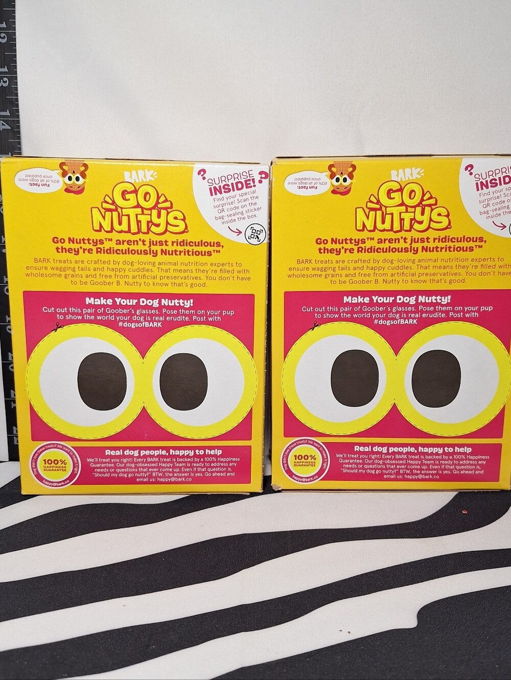 NWT Bark Go Nuttys Soft Baked Dog Treats, 2 pack - Picture 2 of 6